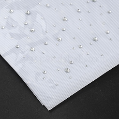 Feuilles de vinyle de transfert HTV en strass de verre&nbsp;DIY-GF0013-57C-01