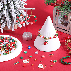Weihnachts-DIY-Armreif-Schmuckherstellungsset&nbsp;DIY-SC0026-16
