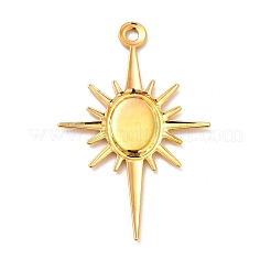 Crémaillère supports placage cabochon Pendentif en laiton&nbsp;LS-KK-E067-29G