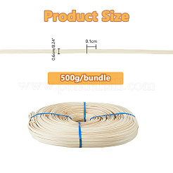 Holz gewebte Materialien&nbsp;DIY-WH0578-45