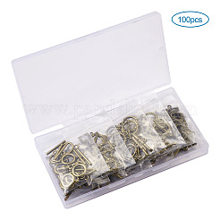 Chiusure toggle di sitle tibetano&nbsp;TIBE-TA0001-21AB