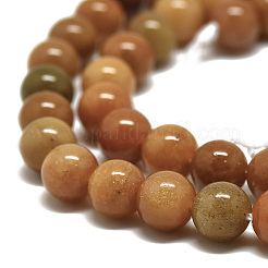 Abalorios naturales del jade hebras&nbsp;G-D030-01C