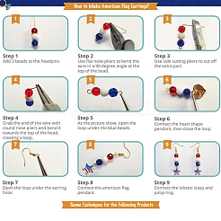 DIY Ohrring machen&nbsp;DIY-SC0002-93