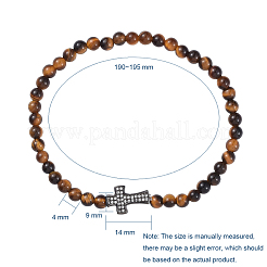 Bracelets élastiques&nbsp;BJEW-JB04905-04