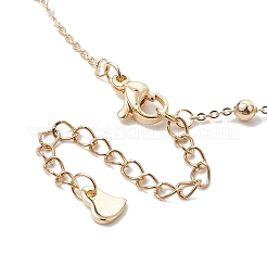 Chaînes de cheville en laiton&nbsp;AJEW-AN00601-02