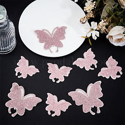 10 stücke 2 arten glas strass auto aufkleber&nbsp;STIC-GF0001-42C