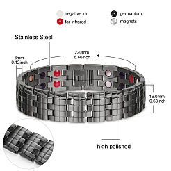 Bracelets de montre en acier inoxydable&nbsp;JB648A
