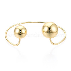 Messing-Armbänder für Damen&nbsp;BJEW-N035-08G