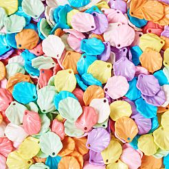 320pcs pendentifs acryliques opaques 8 couleurs&nbsp;SACR-TA0001-41
