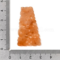 Anhänger aus natürlich gefärbtem Myanmar-Jade&nbsp;G-Z162-06