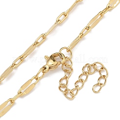 Colliers à chaîne en acier inoxydable 304&nbsp;NJEW-H043-05G