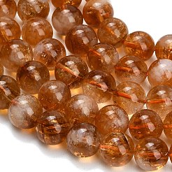 Fili di perle di citrino naturale a forma di cuore&nbsp;GG-T002-A02-10mm