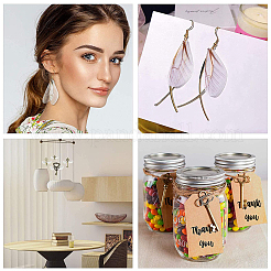 DIY-Bausatz für Armband mit Skelettschlüssel und Flügel-Charm&nbsp;DIY-SC0017-45