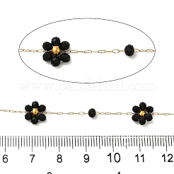 Handgefertigte Perlenketten aus Edelstahl 304&nbsp;CHS-L031-08G-03