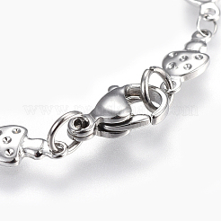 Bracelets à maillons en acier inoxydable 304 résistant au ternissement&nbsp;BJEW-P239-13
