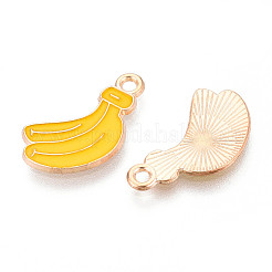 Pendentifs en émail en alliage de fruits&nbsp;ENAM-T022-32D