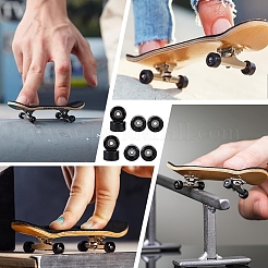 8 Stück Skateboardräder aus Kunststoff&nbsp;AJEW-FG0007-92A