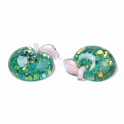 Herbstthema transparente Epoxidharz-Cabochons&nbsp;CRES-N034-01