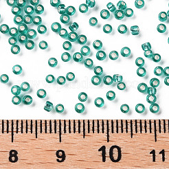 11/0 grado a cuentas de semillas de vidrio transparente&nbsp;X-SEED-Q007-F50