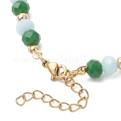 Bracelets ajustables en perles de verre&nbsp;BJEW-JB13040