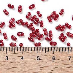 Perles de rocaille en verre&nbsp;SEED-A033-04Q