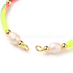 Fabricación de pulseras de cordón de nailon trenzado&nbsp;AJEW-JB00764-05