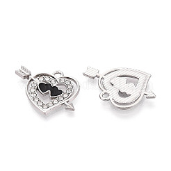 Legierung rhinestone-anhänger&nbsp;FIND-N012-02P