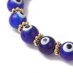 Braccialetti con ciondolo in lega smaltata a croce e tondi piatti&nbsp;BJEW-JB12269-01