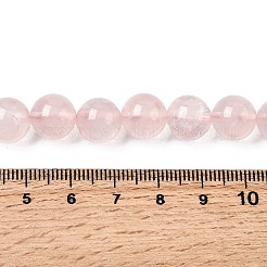 Natürliche madagaskars Rosenquarzperlen Stränge&nbsp;G-B167-A03-10mm