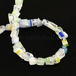 Handgemachte Millefiori-Glasperlen Stränge&nbsp;LK-R006-17