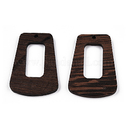 Anhänger aus natürlichem Wengeholz&nbsp;WOOD-T023-69A-01