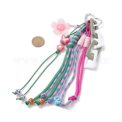 Décorations suspendues en corde de polyester et spandex&nbsp;HJEW-JM03842