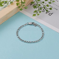 Anlaufgeschützte Figaroketten aus 304er Edelstahl für Damen&nbsp;BJEW-JB05841-01