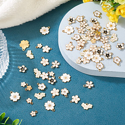 Encantos de esmalte de aleación 100pcs 10 estilos&nbsp;ENAM-TA0003-09