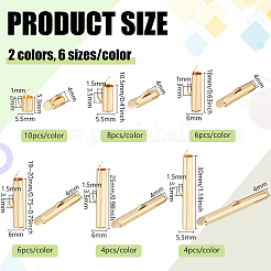 12 estilo de tubos con cierre deslizante de acero inoxidable 304&nbsp;STAS-BC0003-99