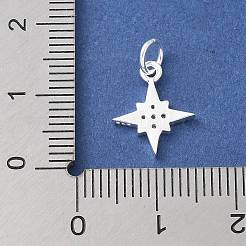 Ciondolo in argento sterling s925 micro pavé di zirconi cubici&nbsp;STER-H115-02B-S