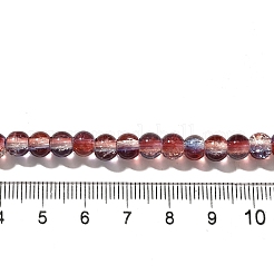Chapelets de perles en verre craquelé&nbsp;CCG-C002-6mm-11