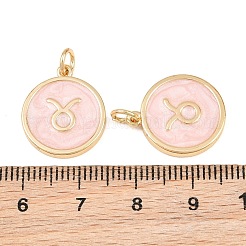Ciondoli smaltato in ottone&nbsp;KK-CBA652E-01J