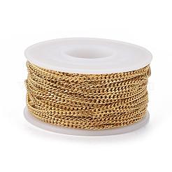Ionenplattierung (IP) 304 Edelstahl gedrehte Ketten Panzerketten&nbsp;CHS-H007-39G