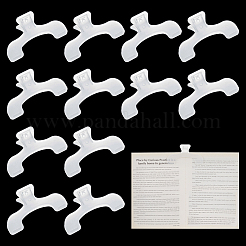 Buchklammer aus Kunststoff&nbsp;AJEW-WH0673-86
