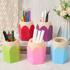 5 x Stifthalter aus Kunststoff in 5 Farben&nbsp;FIND-GF0007-79