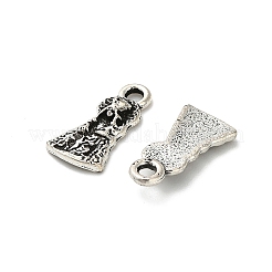 Tibetischer stil Aluminium Anhänger & Charms&nbsp;FIND-H053-07AS