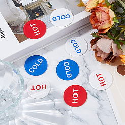 16 Paar öffentliche Acrylschilder in 2 Stilen&nbsp;DIY-FH0008-28C