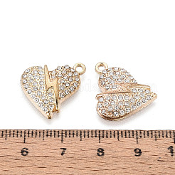 Legierung rhinestone-anhänger&nbsp;FIND-N008-06KCG