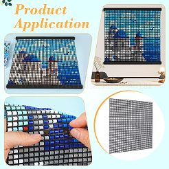 Tableros de clavijas de plástico cuadrados utilizados para hacer cuentas fusibles de diy&nbsp;LS-KY-WH0816-003