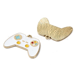 Crémaillère placage pendentifs en émail d'alliage&nbsp;X-PALLOY-F308-11G-03