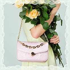 3 pz. 3 manici per borsa a catena in acrilico colorato&nbsp;FIND-WR0007-83