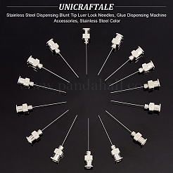 15 aiguille de distribution à pointe émoussée en acier inoxydable 304 Luer Lock&nbsp;TOOL-UN0001-28B