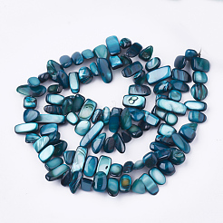 Chapelets de perles en coquille d'eau douce &nbsp;SHEL-S274-40B
