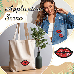 30 Stück Lippenapplikationen&nbsp;DIY-MA0006-82